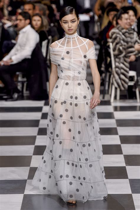 The Dior Couture Spring 2018 make